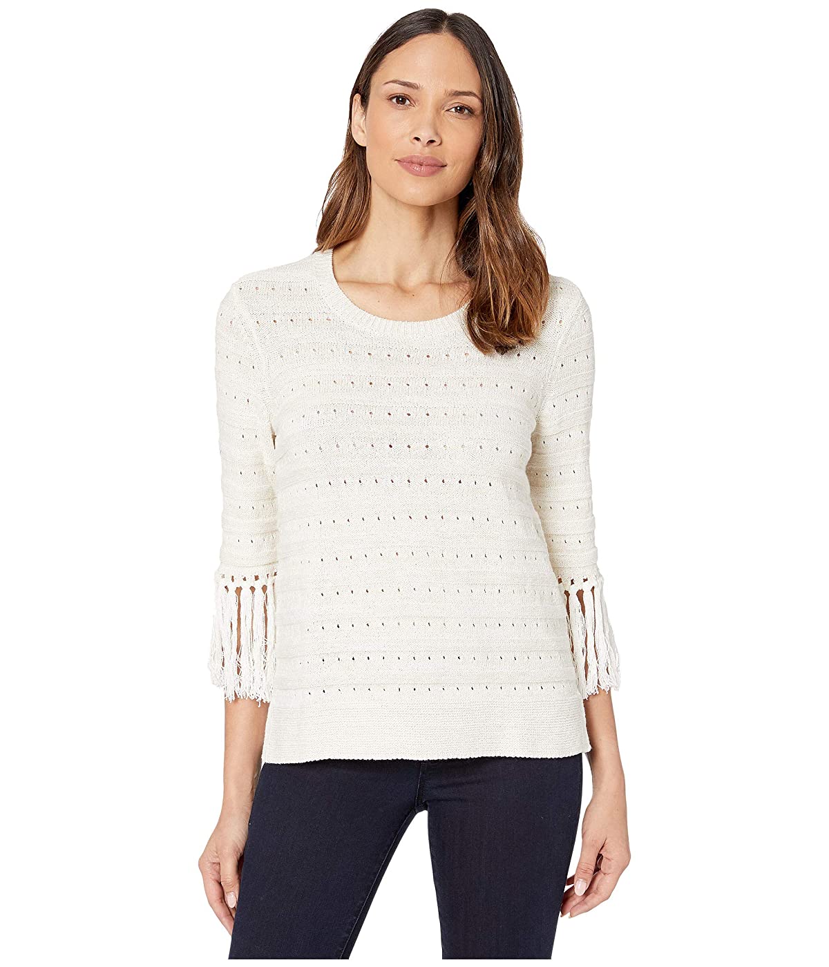 

Свитер NIC+ZOE Fringe Cuff Top Cream,  (46, Свитер NIC+ZOE Fringe Cuff Top Cream, M (46)