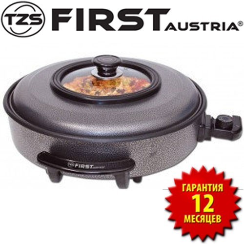 

Сковорода 40см для пиццы с антипригарным покрытием First 1500W FA-5109-2