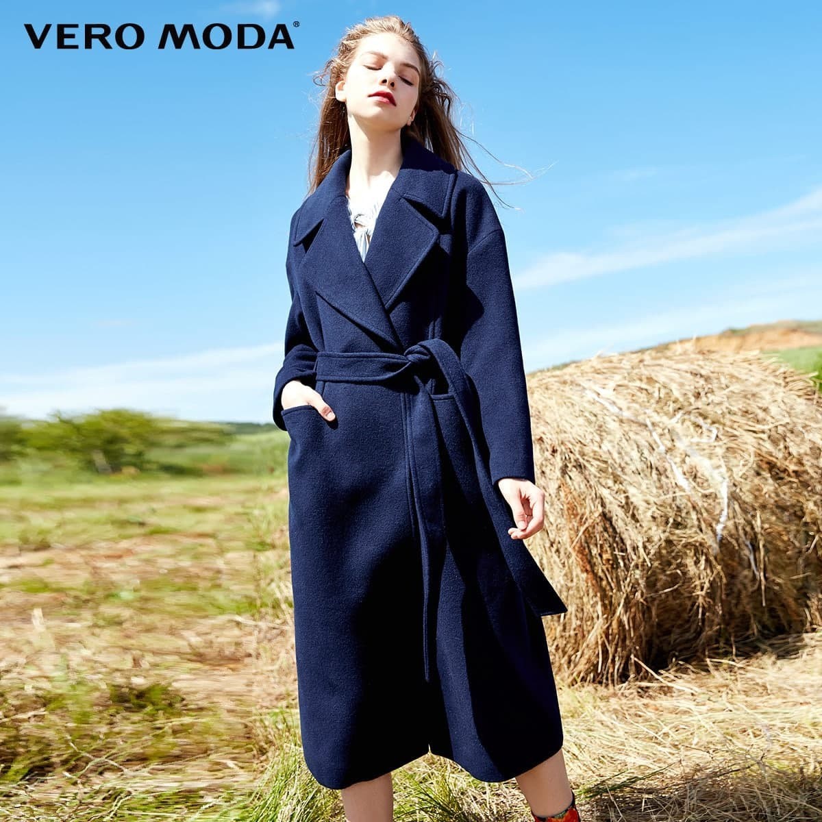 

Пальто VERO MODA S темно-синий 6663200100879