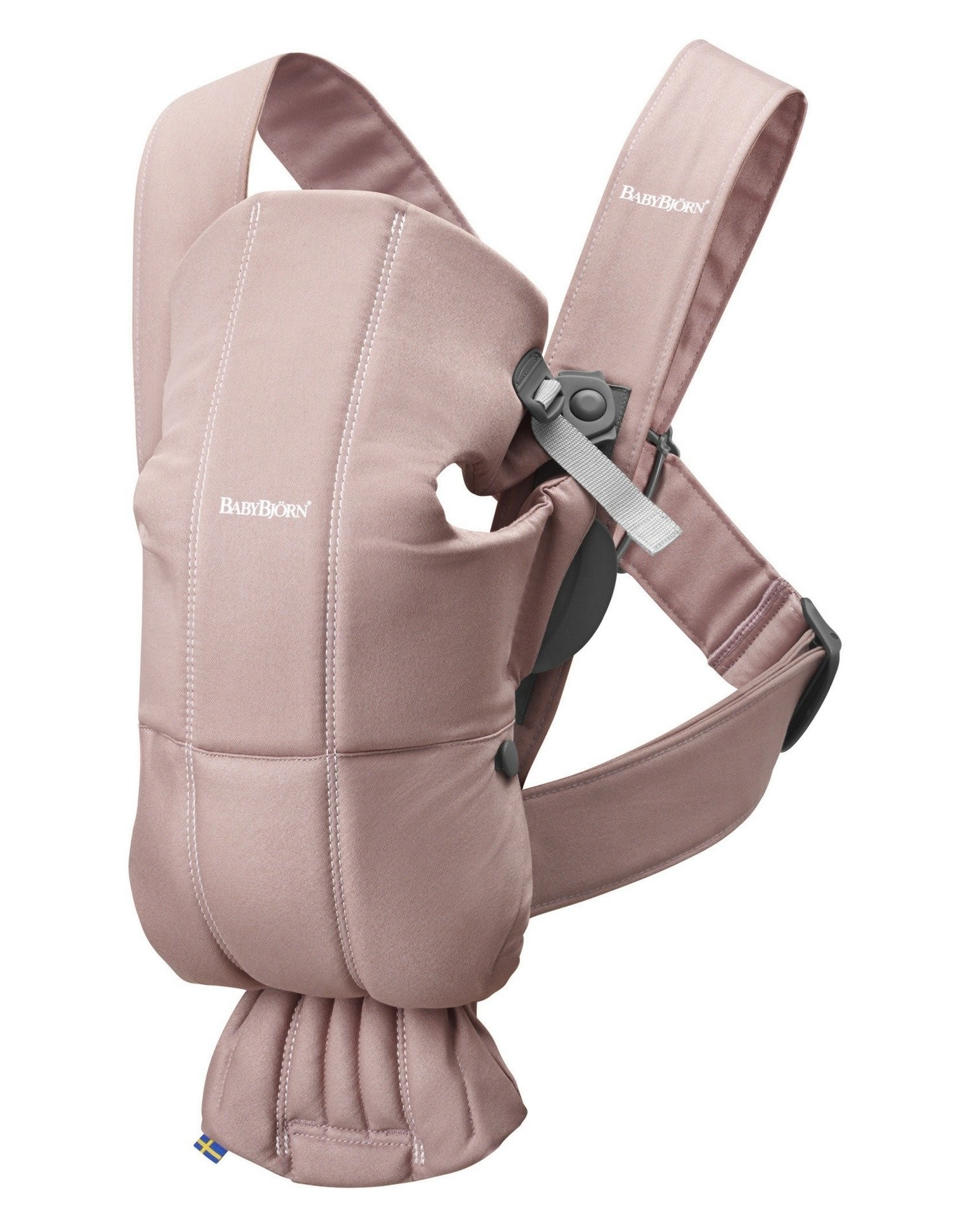 

Кенгуру-переноска BabyBjorn Mini Cotton Dusty pink, 7317680210142
