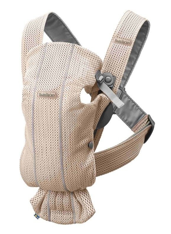 

Кенгуру-переноска BabyBjorn Mini 3D Mesh Pearly Pink, 7317680210012