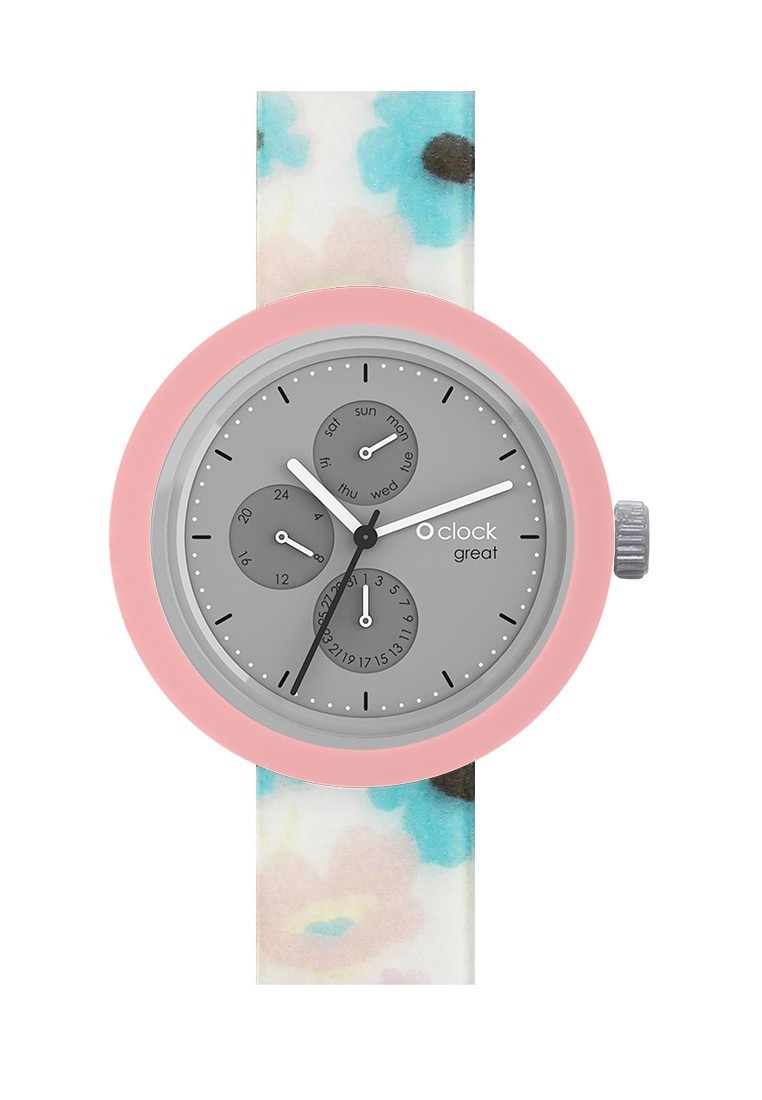 

Часы O bag O clock great shift Цветочный микс Oclock4050