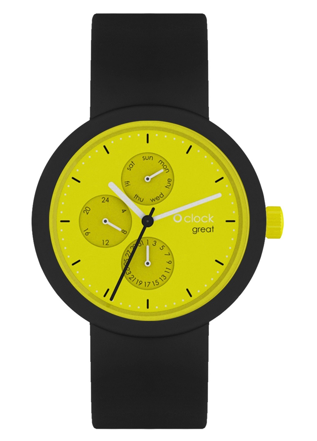 

Часы O bag O clock great M Черный Oclock4015