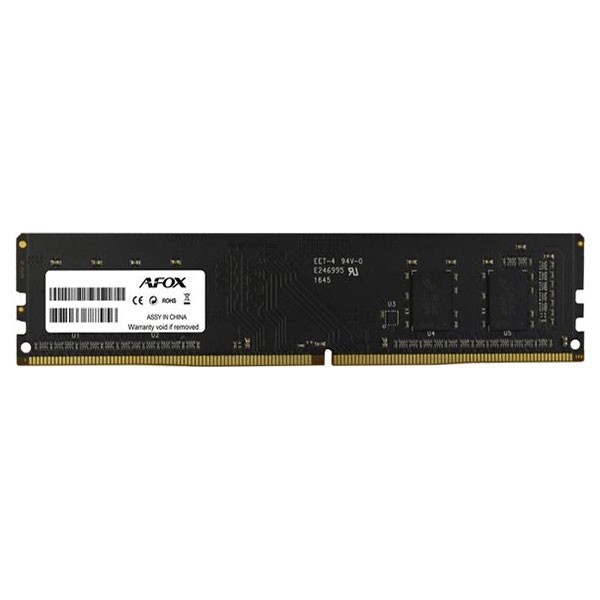 

Модуль памяти Afox DDR4 8Gb 2666 MHz (AFLD48FH1P)
