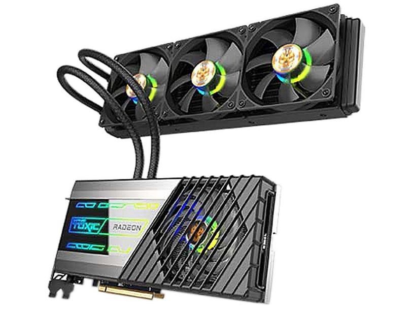 

Sapphire PCI-Ex Radeon RX 6900 XT TOXIC Limited Edition 16GB GDDR6 (256bit) (2135/16000) (HDMI, 3 x DisplayPort) (11308-06-20G)