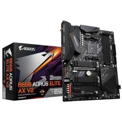 

Материнская плата Gigabyte B550 AORUS ELITE AX V2 (sAM4, AMD B550, PCI-Ex16)