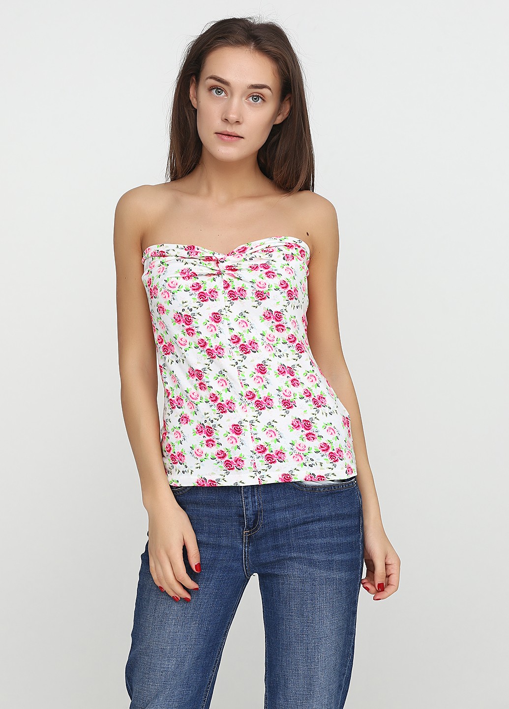 

Топ H&M  Белый 4154_03, Топ H&M S Белый 4154_03