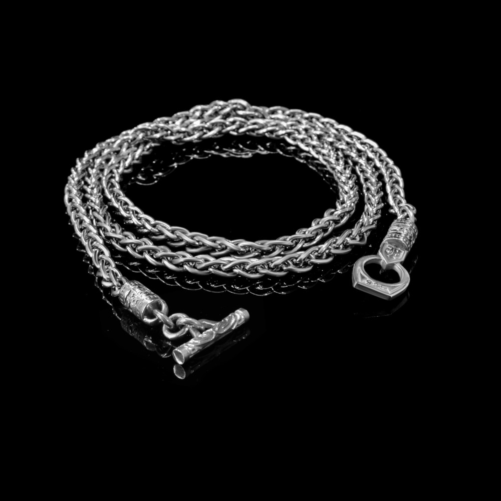 

Цепь из серебра Lions Heart 45 см (Ангел 1)