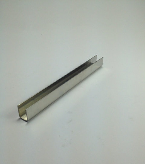 

ODF Профиль из алюминия под стекло 8 мм, 2200 мм, анодированный SM-1712 2200 al