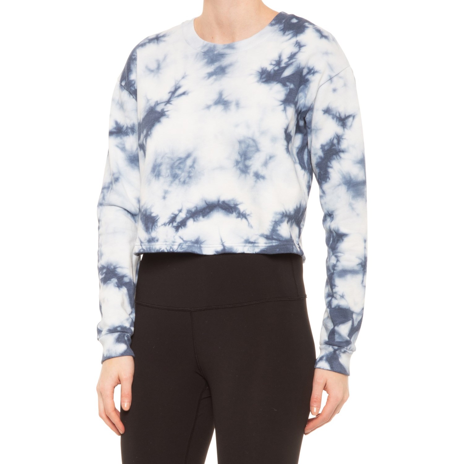 

Свитшот 90 DEGREE Tie-Dye Brushed Sweatshirt Inky Chill Tie Dye, XS (42)
