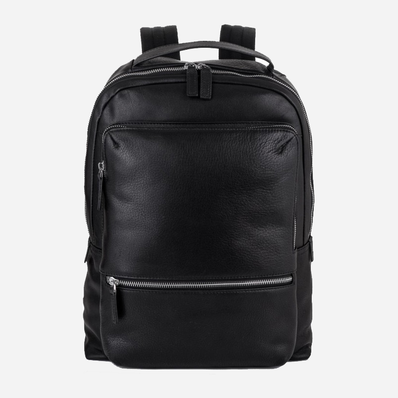 

Мужской рюкзак кожаный Tiding Bag SM8-9597-3A Черный