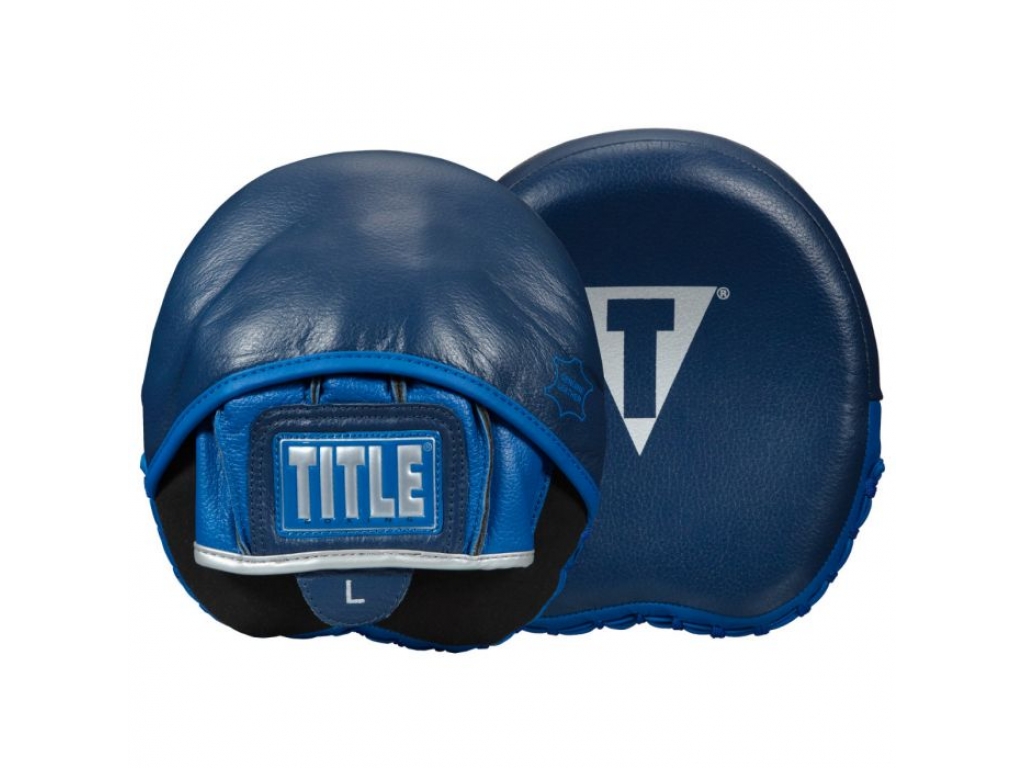 

Лапы TITLE Boxing Royalty Leather Micro Punch Mitts один размер синий (5063)