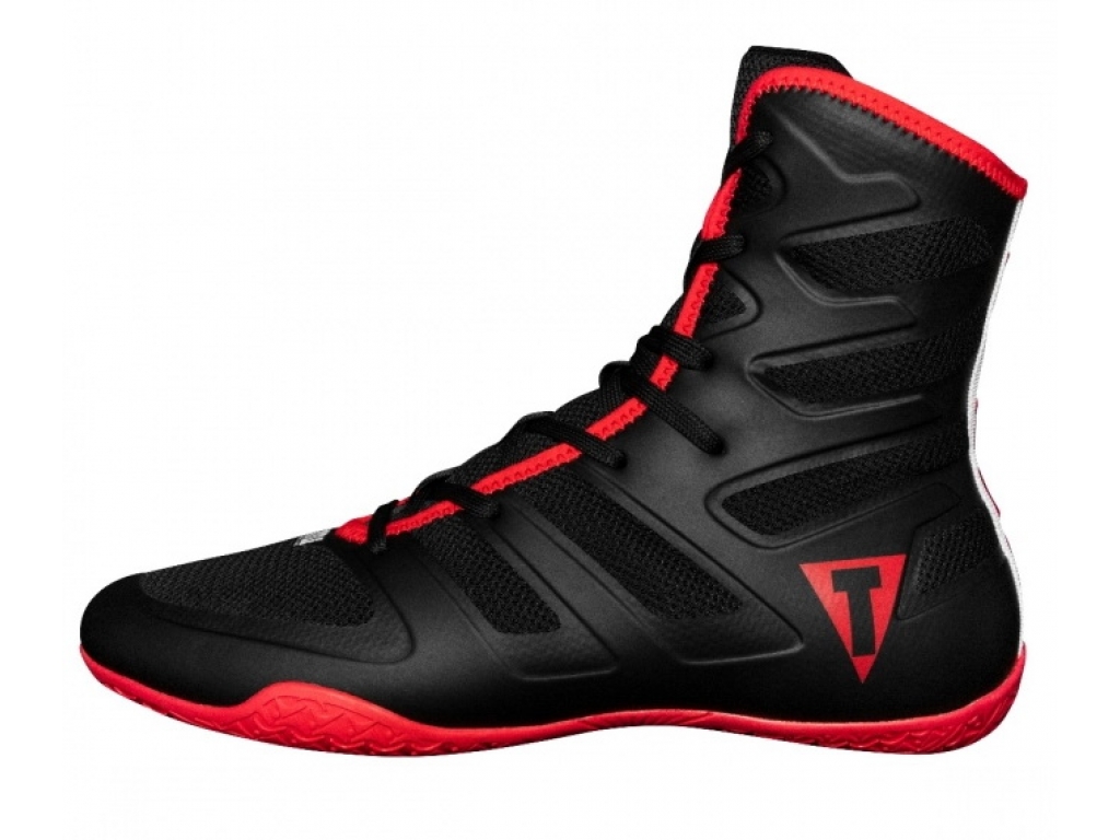 

Боксерки TITLE Boxing Total Balance Boxing Shoes US 11,5 (43,5) чёрный/красный (5056)