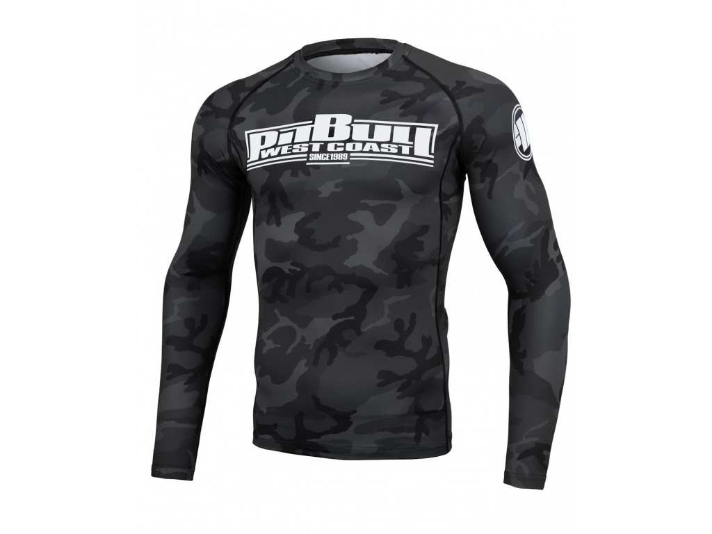 

Рашгард PIT BULL All Black Camo - Long Sleeves L чёрный/камуфляж (5090)