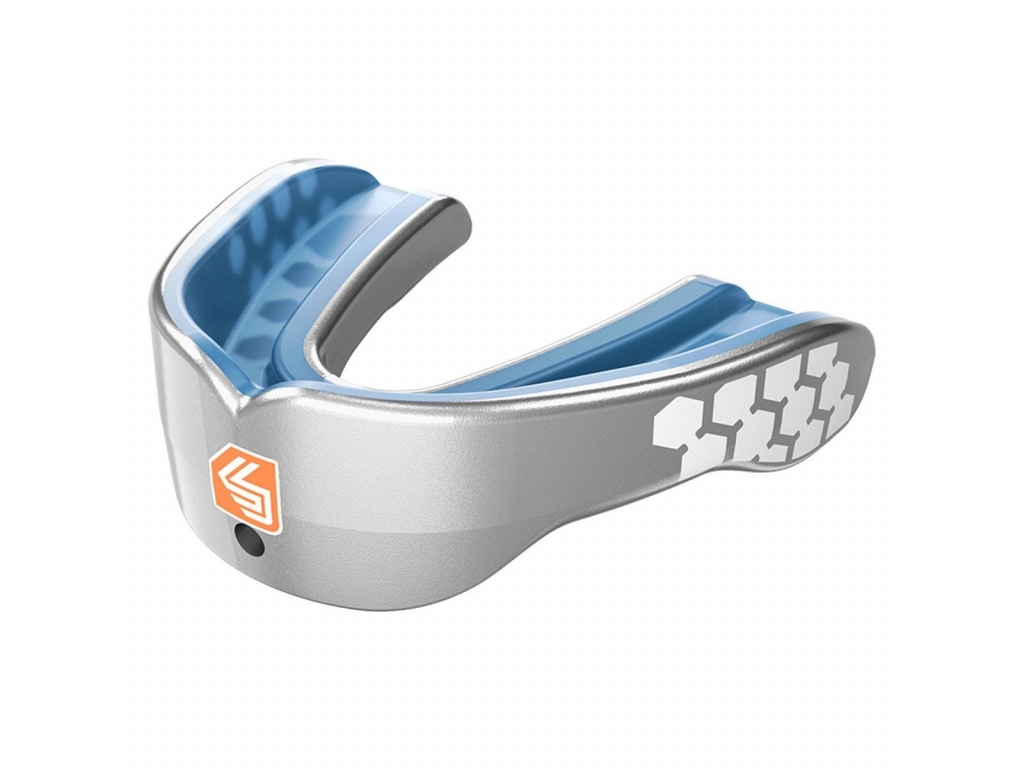

Капа гелевая SHOCK DOCTOR Gel Max Power взрослый серебристый (5156)