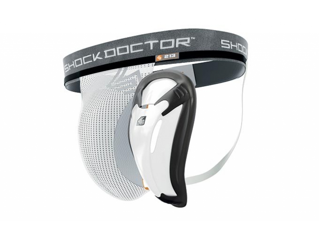 

Бандаж SHOCK DOCTOR с ракушкой XL белый (61)
