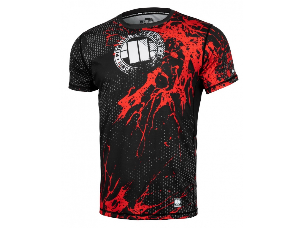 

Рашгард PIT BULL Blood Dog - Short Sleeves XL чёрный/красный (5091)