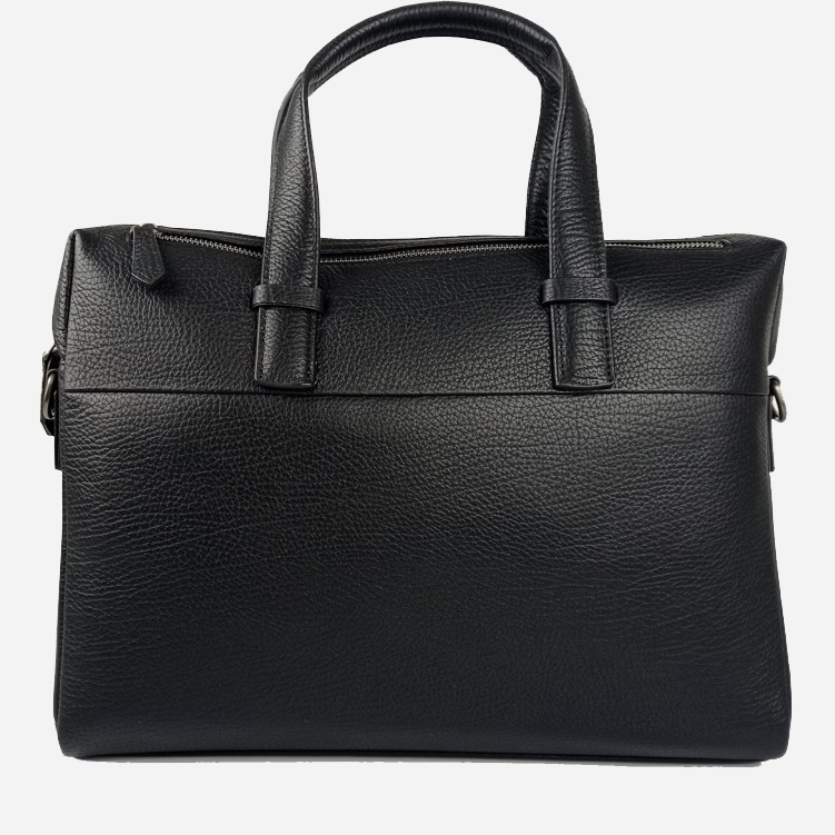 

Мужская сумка кожаная Tiding Bag NM29-88253-3A Черная