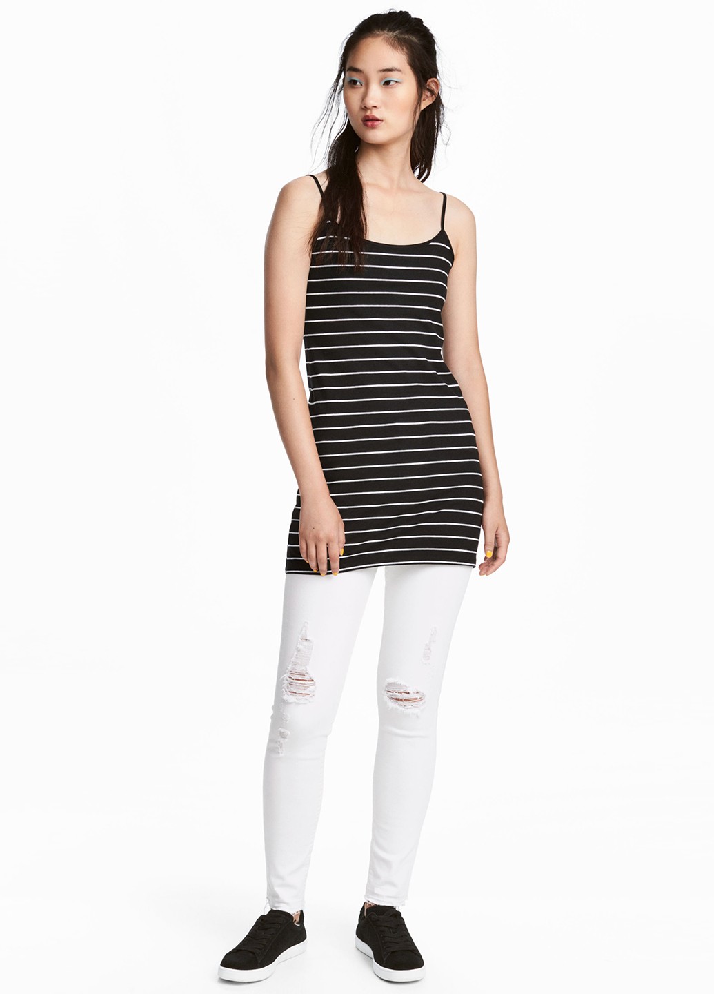 

Майка H&M M Черно-белый 0355569_01
