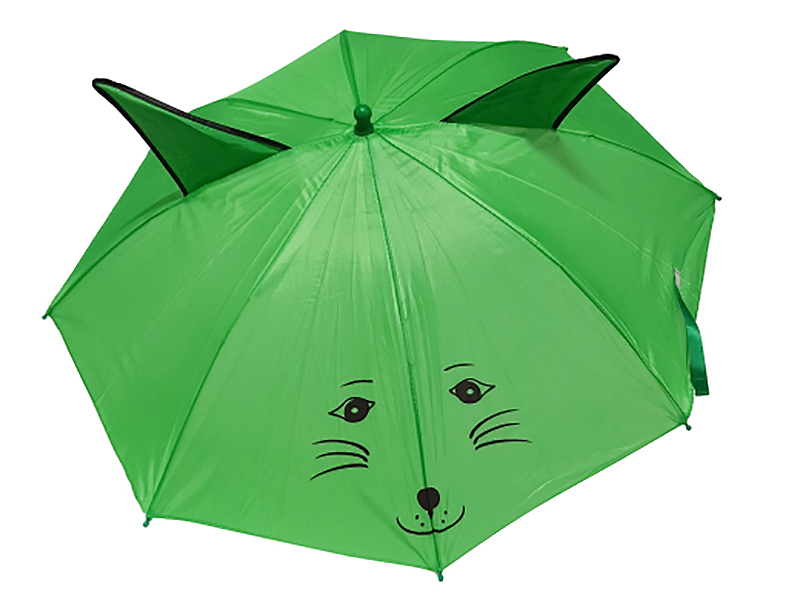 

Зонт детский трость полуавтомат с ушками и русунком Kronos Top 45 см