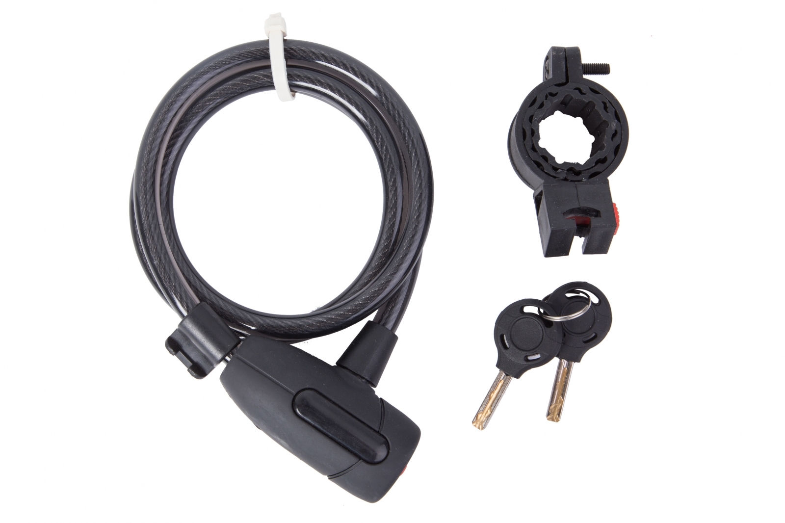 

Замок PY 2120 на ключе 10mm/100cm черный LCK-053