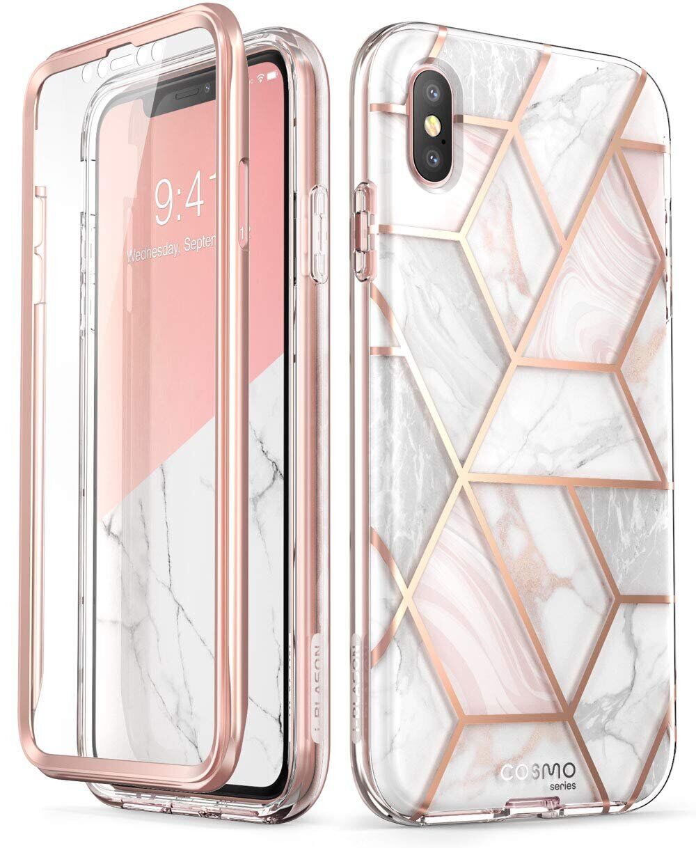 

Чехол i-Blason Cosmo Series Clear Case for iPhone Xs Max - Marble (IBL-IPHXM-COS-M) i-Blason