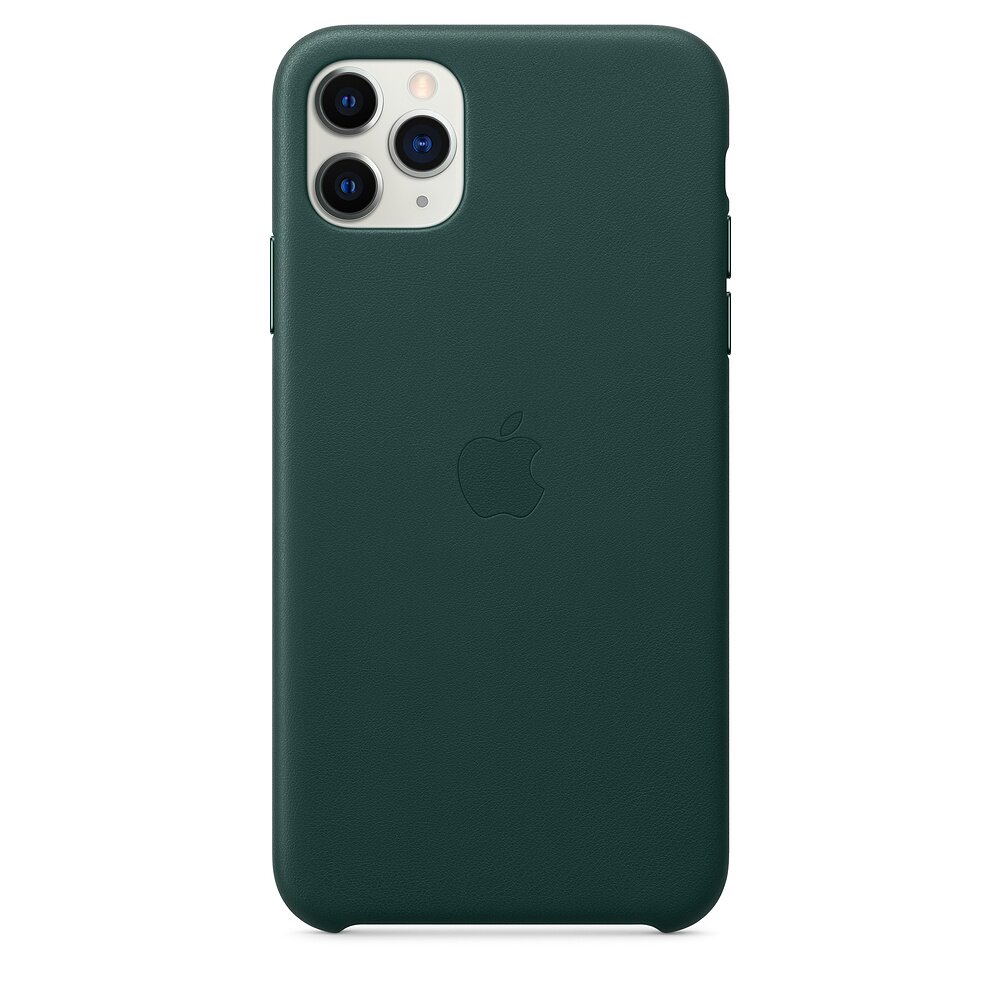 

Чехол STR Leather Case for iPhone 11 Pro Max - Forest Green STR