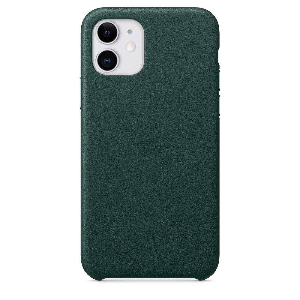 

Чехол STR Leather Case for iPhone 11 - Forest Green STR