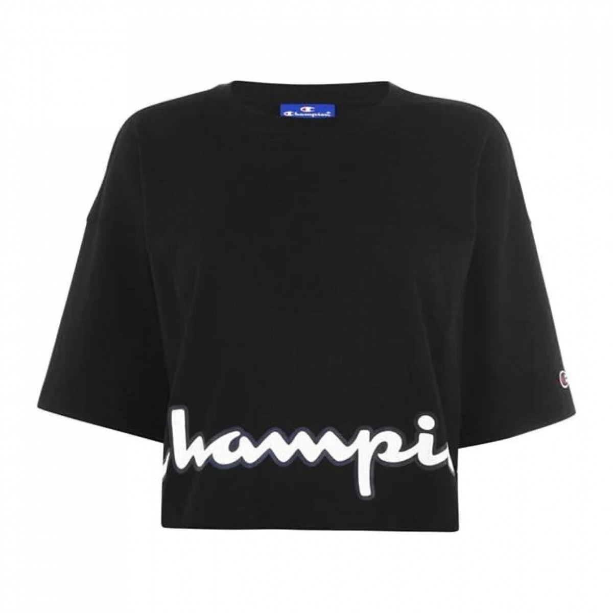 

Футболка Champion Large Logo Crop NBK KK001,  (46, Футболка Champion Large Logo Crop NBK KK001, M (46)