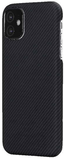

Ультратонкий чехол из арамида WIWU Kevlar Armor (Aramid fiber) for iPhone 12 | 12 Pro - Black