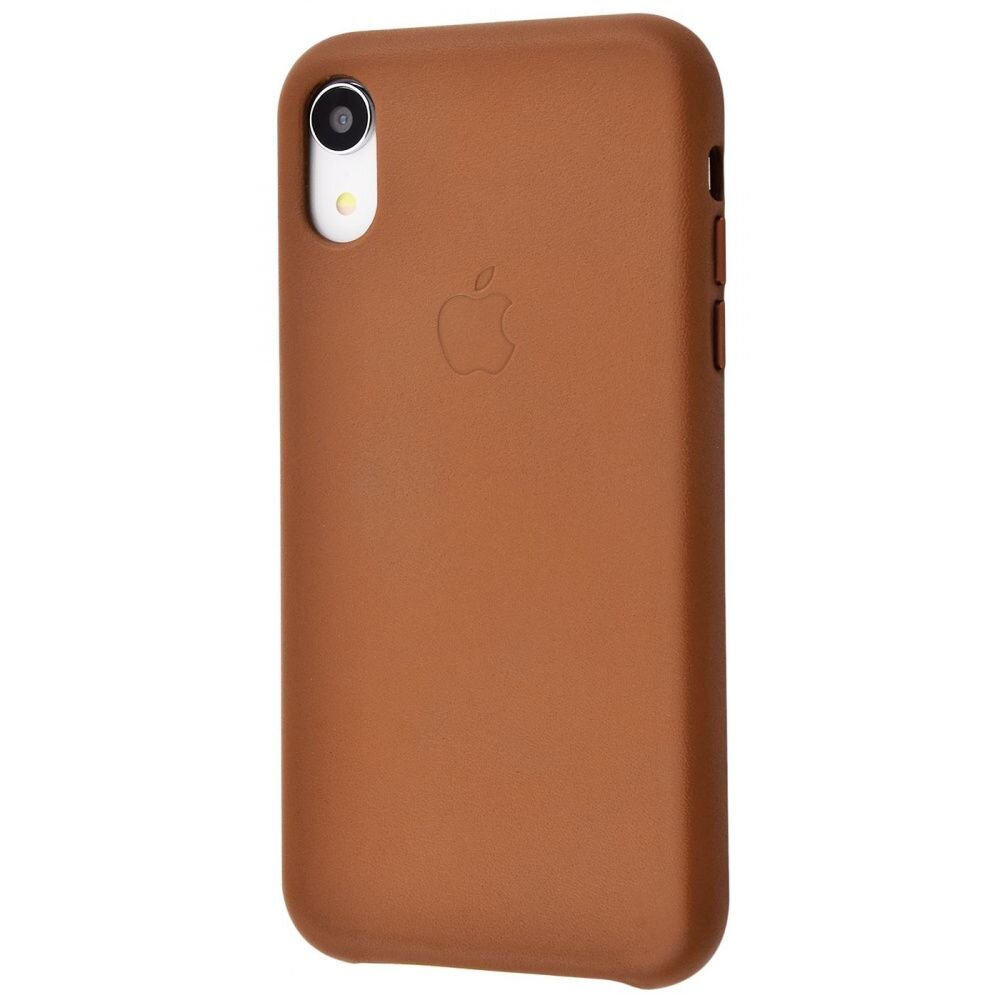 

Чехол STR Leather Case for iPhone XR - Saddle Brown STR
