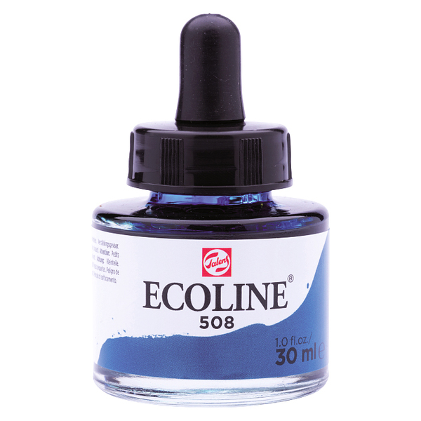 

Краска акварельная жидкая Ecoline 30 мл (508) Прусская синяя (11255081)