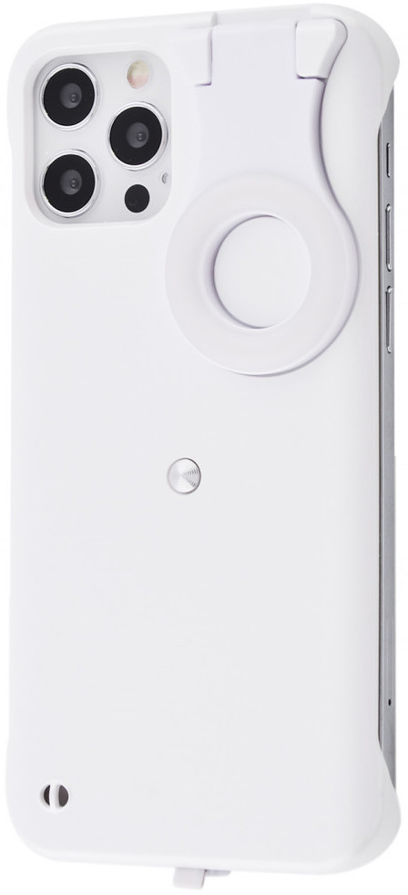 

Селфи-чехол со вспышкой Selfie Camera Case iPhone 12/12 Pro - White STR
