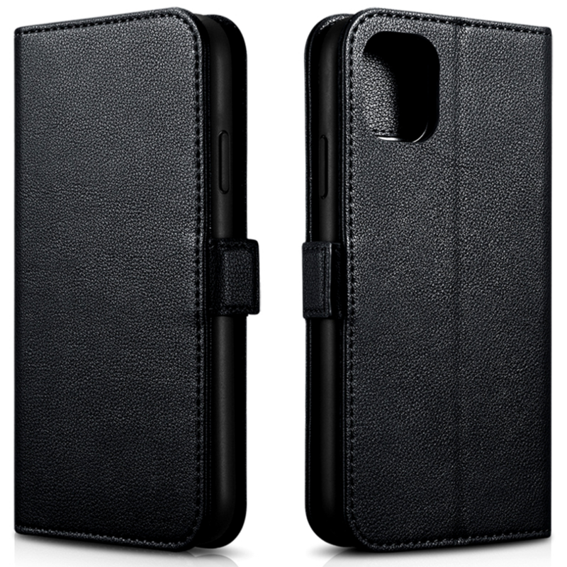 

Чехол-книжка iCarer Nappa Wallet Case for iPhone 11 Pro Max - Black iCarer