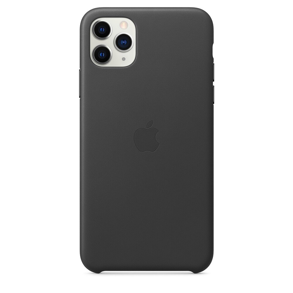 

Чехол STR Leather Case for iPhone 11 Pro Max - Black STR