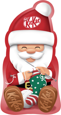 Конфеты KitKat Santa 174 г (7613287181671) – купить в Украине - ROZETKA ...