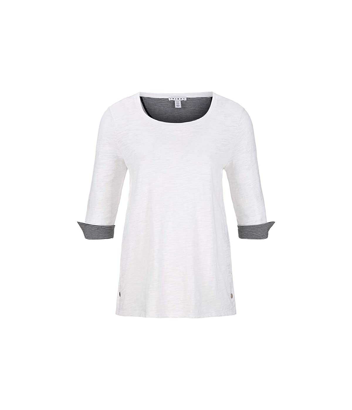 

Футболка Tribal 3/4 Sleeve Crew Neck w/ Snaps White,  (42, Футболка Tribal 3/4 Sleeve Crew Neck w/ Snaps White, XS (42)