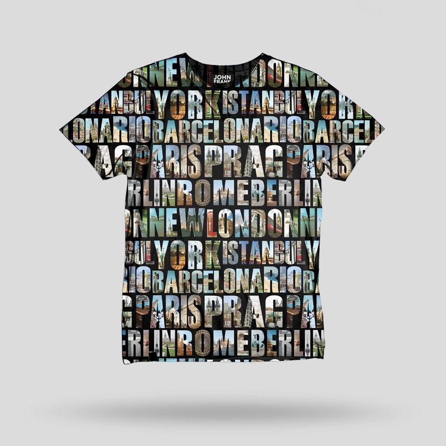 

Футболка John Frank JFTD39, Футболка John Frank JFTD39-S