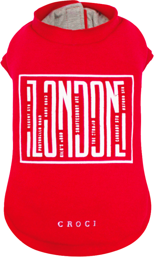 

Свитшот Croci London XL Красный (8023222254558)