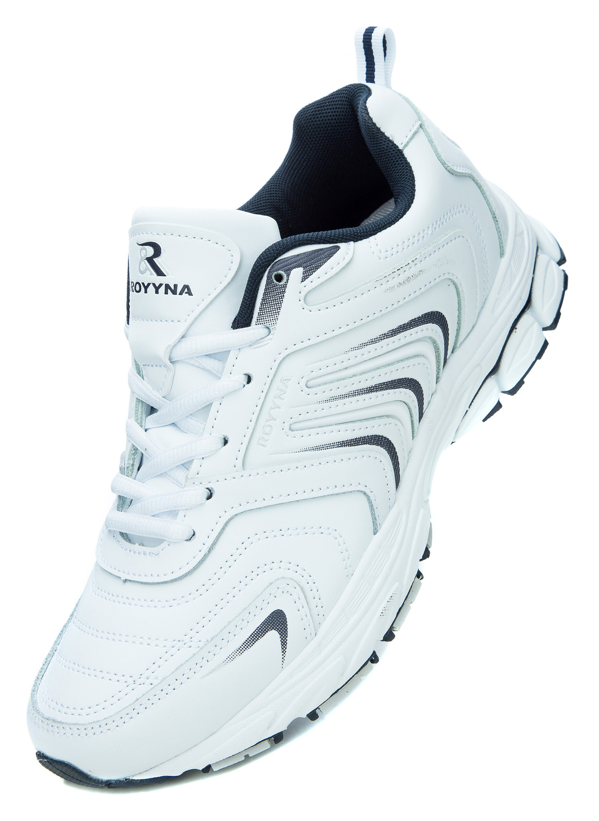 

Кроссовки мужские Royyna 014a белые/синие 46