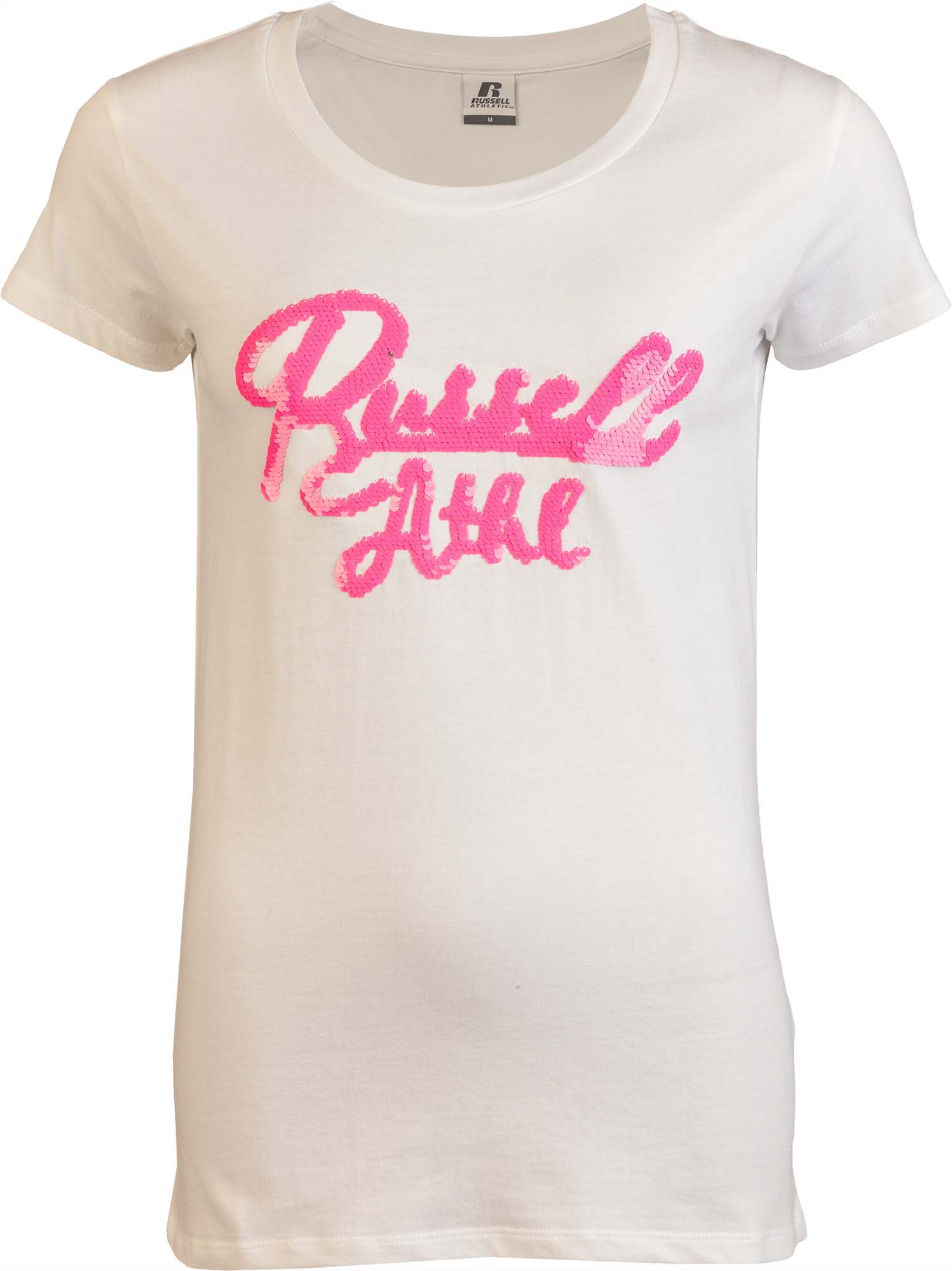 

Футболка Russell Athletic SEQUINS S/S CREWNECK TEE SHIRT,  (50, Футболка Russell Athletic SEQUINS S/S CREWNECK TEE SHIRT, XL (50)