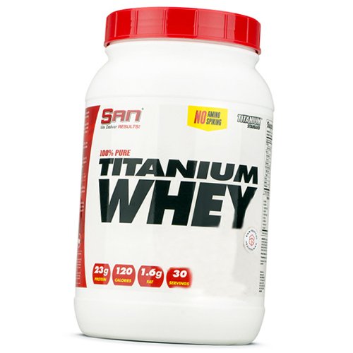 

Протеин, 100% Pure Titanium Whey, San 900г Капучино (29091005)