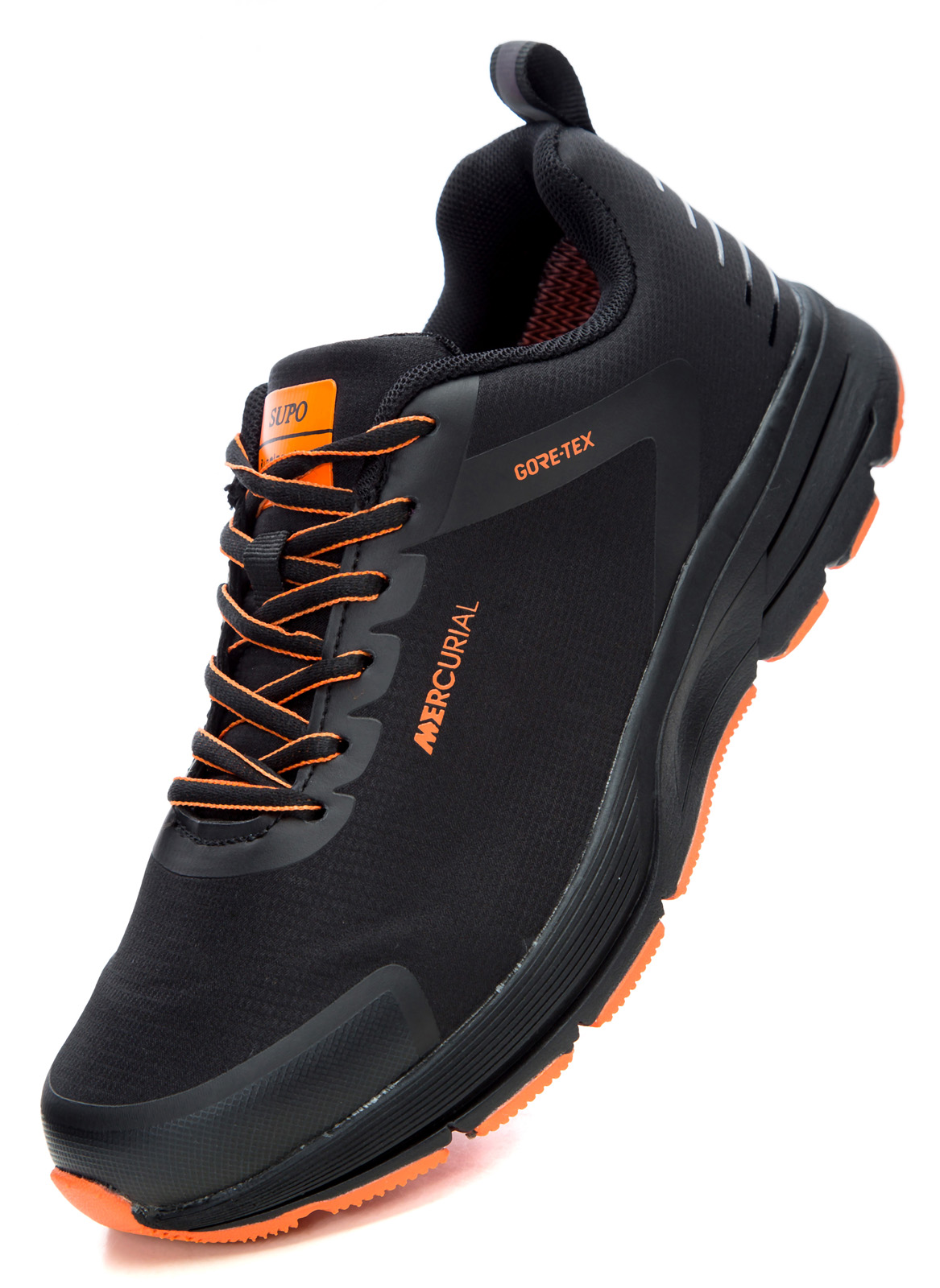 

Кроссовки детские Supo B2121-3 черные/оранжевые 40