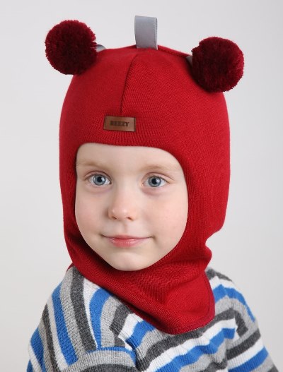 

Зимняя шапка-шлем Beezy для мальчика 2102-18-22 Мишка р. 0 (44-46 см)