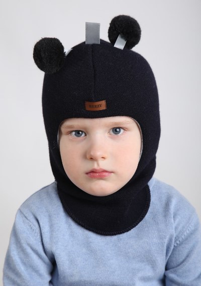 

Зимняя шапка-шлем Beezy для мальчика 2102-12-22 Мишка р. 1 (47-49 см)