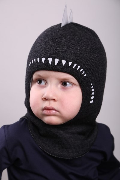 

Зимняя шапка-шлем Beezy для мальчика 2115-03-22 Акула р. 4 (от 56 см)