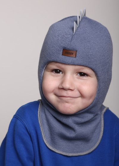 

Зимняя шапка шлем Beezy для мальчика 1615-02-22 Дино р. 1 (47-49 см)