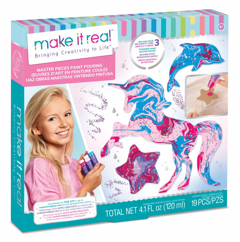 

Make it Real: Набор для творчества «Красочные шедевры»