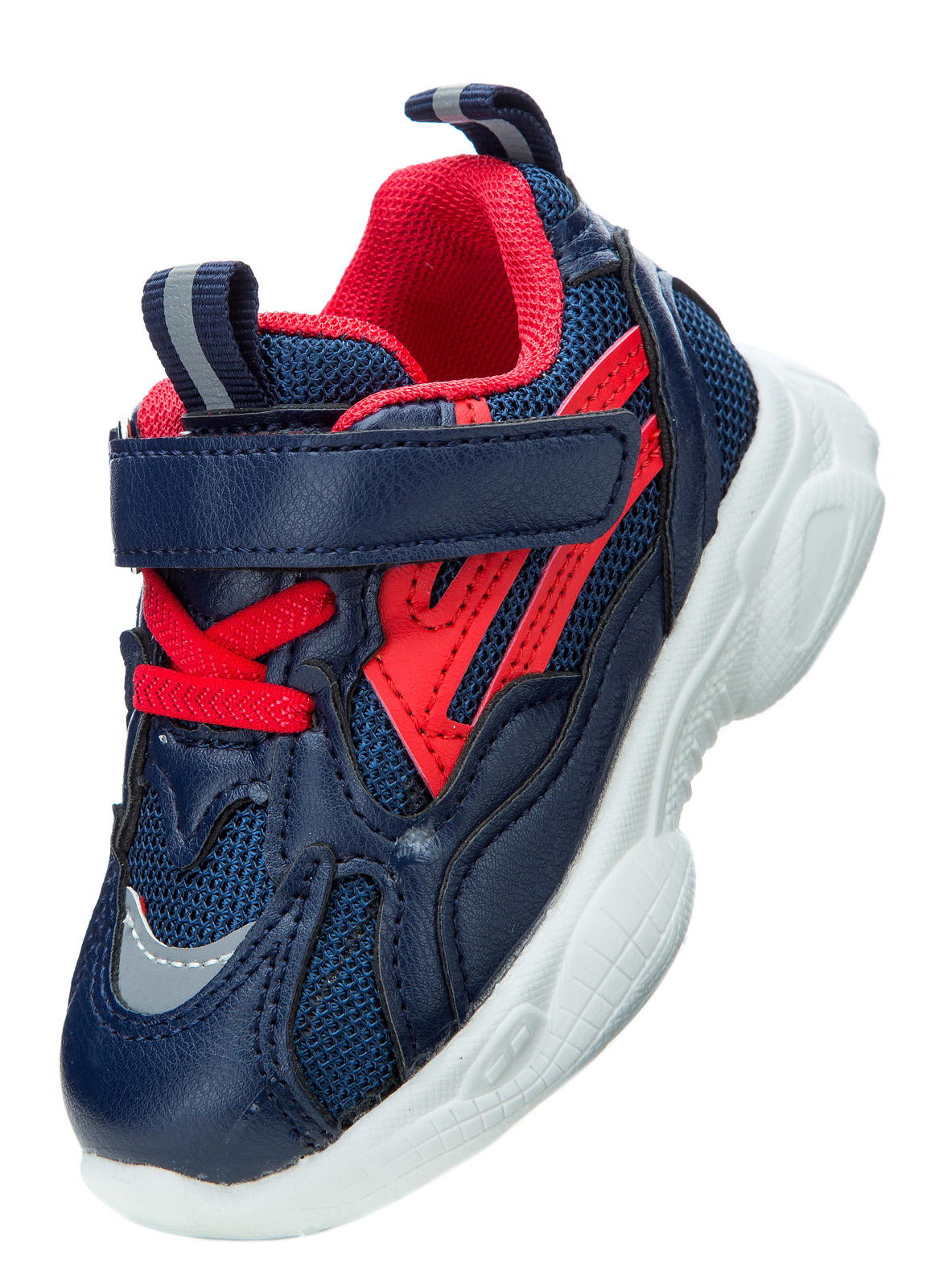 

Кроссовки детские Канарейка C6268-2 ультрамарин/красные 24