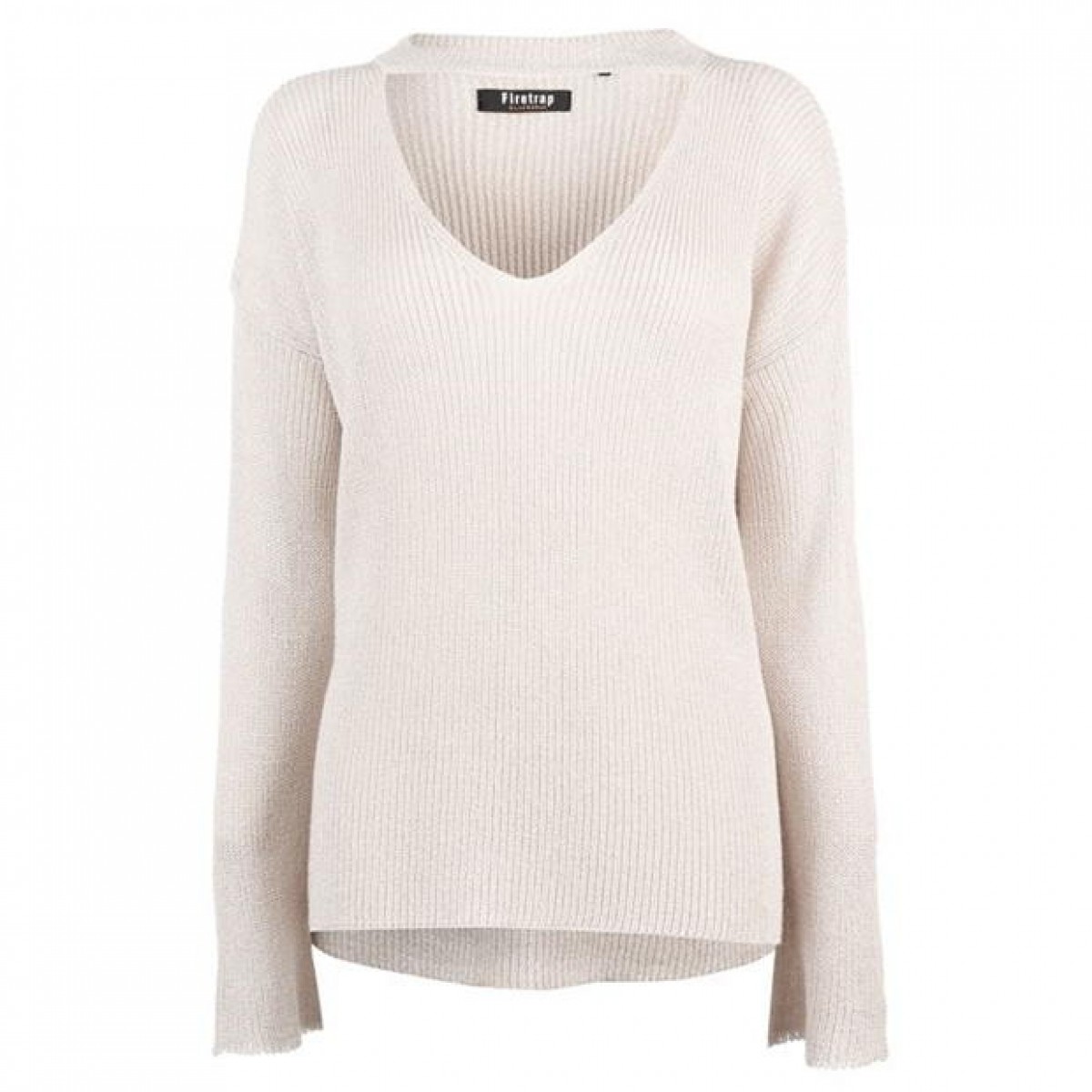 

Кофта Firetrap Blackseal Choker Knit Jumper Grey, S (44)